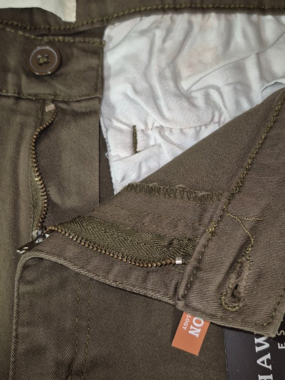 HAWK'S BAY Mens Chino Shorts Size 38 Flex Stretch Technology NWT - Picture 3 of 11